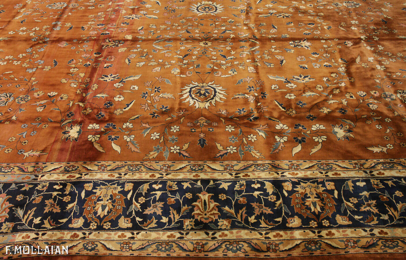 Tapis Indien Antique Indosaruk n°:69367440